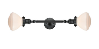 Franklin Restoration LED Bath Vanity in Matte Black (405|208LBKG321LED)