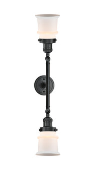 Franklin Restoration LED Bath Vanity in Matte Black (405|208LBKG181SLED)