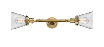 Franklin Restoration LED Bath Vanity in Brushed Brass (405|208LBBG62LED)
