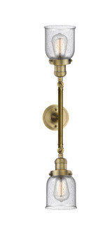Franklin Restoration LED Bath Vanity in Brushed Brass (405|208LBBG54LED)