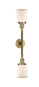 Franklin Restoration LED Bath Vanity in Brushed Brass (405|208LBBG51LED)