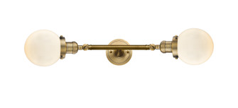 Franklin Restoration Two Light Bath Vanity in Brushed Brass (405|208LBBG2016)