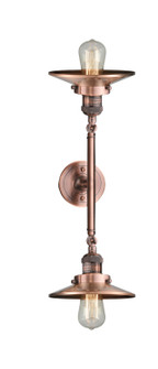 Franklin Restoration LED Bath Vanity in Antique Copper (405|208LACM3LED)