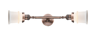 Franklin Restoration Two Light Bath Vanity in Antique Copper (405|208LACG181S)