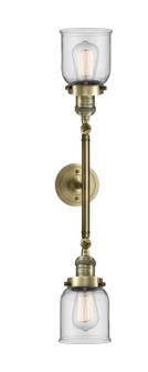 Franklin Restoration LED Bath Vanity in Antique Brass (405|208LABG52LED)