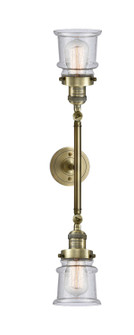 Franklin Restoration LED Bath Vanity in Antique Brass (405|208LABG184SLED)