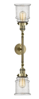 Franklin Restoration LED Bath Vanity in Antique Brass (405|208LABG184LED)