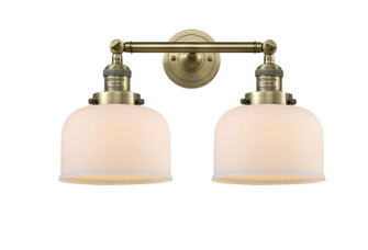 Franklin Restoration Two Light Bath Vanity in Antique Brass (405|208ABG71)