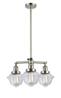 Franklin Restoration LED Chandelier in Polished Nickel (405|207PNG532LED)