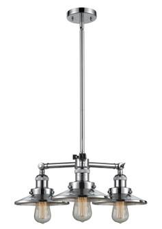 Franklin Restoration LED Chandelier in Polished Chrome (405|207PCM7LED)