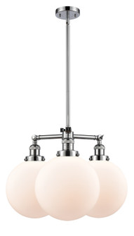 Franklin Restoration Three Light Chandelier in Polished Chrome (405|207PCG20110)