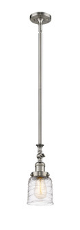 Franklin Restoration LED Mini Pendant in Brushed Satin Nickel (405|206SNG513LED)
