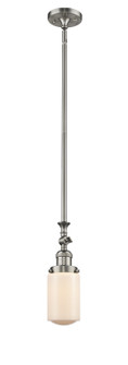 Franklin Restoration LED Mini Pendant in Brushed Satin Nickel (405|206SNG311LED)