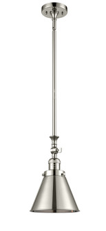 Franklin Restoration One Light Mini Pendant in Polished Nickel (405|206PNM13PN) Franklin Restoration One Light Mini Pendant in Polished Nickel (405|206PNM13PN)