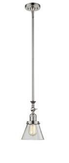 Franklin Restoration One Light Mini Pendant in Polished Nickel (405|206PNG62)
