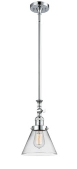 Franklin Restoration One Light Mini Pendant in Polished Chrome (405|206PCG42)