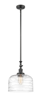 Franklin Restoration One Light Mini Pendant in Oil Rubbed Bronze (405|206OBG713L)