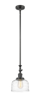 Franklin Restoration One Light Mini Pendant in Oil Rubbed Bronze (405|206OBG713)