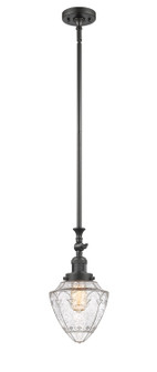 Franklin Restoration One Light Mini Pendant in Oil Rubbed Bronze (405|206OBG6647)