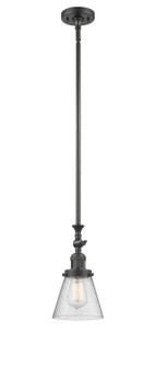 Franklin Restoration LED Mini Pendant in Oil Rubbed Bronze (405|206OBG64LED)