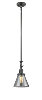 Franklin Restoration One Light Mini Pendant in Oil Rubbed Bronze (405|206OBG43)