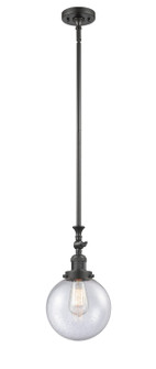 Franklin Restoration LED Mini Pendant in Oil Rubbed Bronze (405|206OBG2048LED)