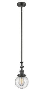 Franklin Restoration LED Mini Pendant in Oil Rubbed Bronze (405|206OBG2046LED)