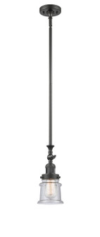 Franklin Restoration LED Mini Pendant in Oil Rubbed Bronze (405|206OBG184SLED)