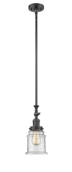 Franklin Restoration One Light Mini Pendant in Oil Rubbed Bronze (405|206OBG184)