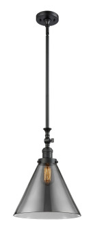 Franklin Restoration LED Mini Pendant in Matte Black (405|206BKG43LLED)