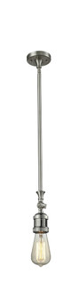 Franklin Restoration One Light Mini Pendant in Matte Black (405|206BK)