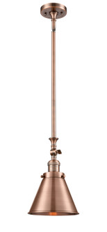 Franklin Restoration LED Mini Pendant in Antique Copper (405|206ACM13ACLED)
