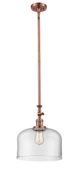Franklin Restoration One Light Mini Pendant in Antique Copper (405|206ACG72L)