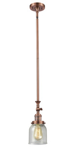 Franklin Restoration One Light Mini Pendant in Antique Copper (405|206ACG54) Franklin Restoration One Light Mini Pendant in Antique Copper (405|206ACG54)