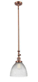 Franklin Restoration LED Mini Pendant in Antique Copper (405|206ACG222LED)