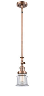 Franklin Restoration LED Mini Pendant in Antique Copper (405|206ACG182SLED)