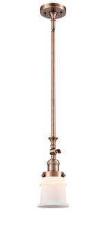Franklin Restoration LED Mini Pendant in Antique Copper (405|206ACG181SLED)