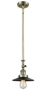 Franklin Restoration One Light Mini Pendant in Antique Brass (405|206ABM6)