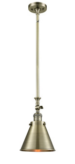 Franklin Restoration LED Mini Pendant in Antique Brass (405|206ABM13ABLED)