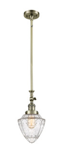 Franklin Restoration LED Mini Pendant in Antique Brass (405|206ABG6647LED)