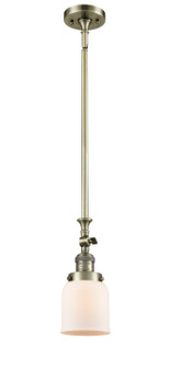 Franklin Restoration One Light Mini Pendant in Antique Brass (405|206ABG51)