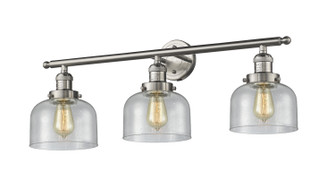 Franklin Restoration Three Light Bath Vanity in Brushed Satin Nickel (405|205SNG74)