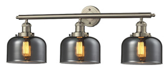 Franklin Restoration Three Light Bath Vanity in Brushed Satin Nickel (405|205SNG73)