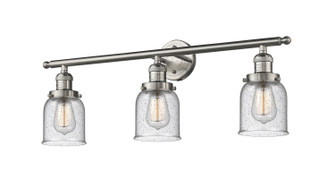 Franklin Restoration Three Light Bath Vanity in Brushed Satin Nickel (405|205SNG54)