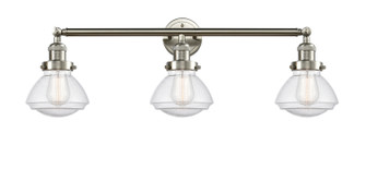 Franklin Restoration Three Light Bath Vanity in Brushed Satin Nickel (405|205SNG324)