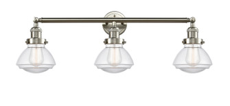 Franklin Restoration Three Light Bath Vanity in Brushed Satin Nickel (405|205SNG322)