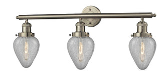 Franklin Restoration Three Light Bath Vanity in Brushed Satin Nickel (405|205SNG165)