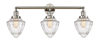 Franklin Restoration Three Light Bath Vanity in Polished Nickel (405|205PNG6647)