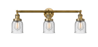 Franklin Restoration Three Light Bath Vanity in Brushed Brass (405|205BBG54)