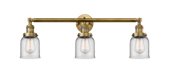 Franklin Restoration Three Light Bath Vanity in Brushed Brass (405|205BBG52)